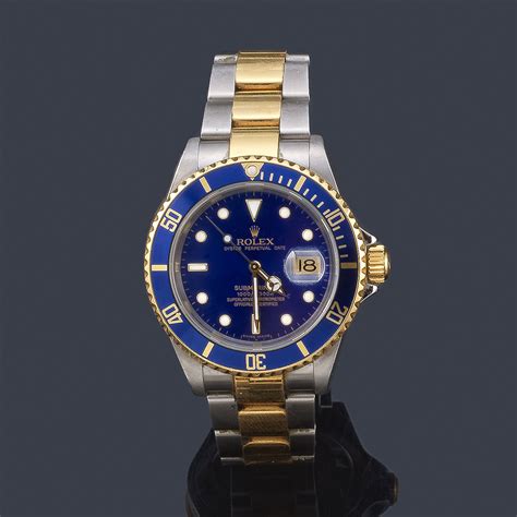 rolex superlative chronometer blue